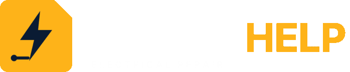 Shock Help electrical repair logo, light version
